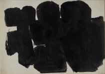 ohne Titel, 1954, schwarze Tusche und Kugelschreiber auf Papier, 295 mm x 210 mm, IvN 639