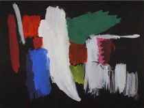 ohne Titel, 1958 - 1965, Gouache auf farbigem Papier, 500 mm x 650 mm, IvN 1766