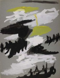 ohne Titel, 1965, Gouache auf farbigem Papier, 650 mm x 500 mm, IvN 1773