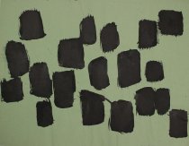 ohne Titel, 1965, Tusche auf farbigem Papier, Bütten, 500 mm x 650 mm, IvN 2344